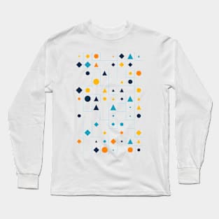 Amazing Geometric Animated Pattern #14 Long Sleeve T-Shirt